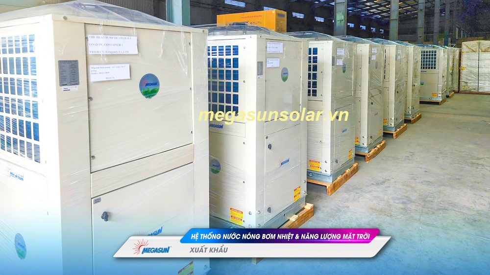 Megasun dự án khách sạn 5 sao quốc tế - Máy bơm nhiệt (Heat Pump) tiết kiệm năng lượng