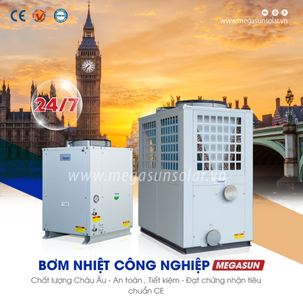 Máy bơm nhiệt công nghiệp là gì?