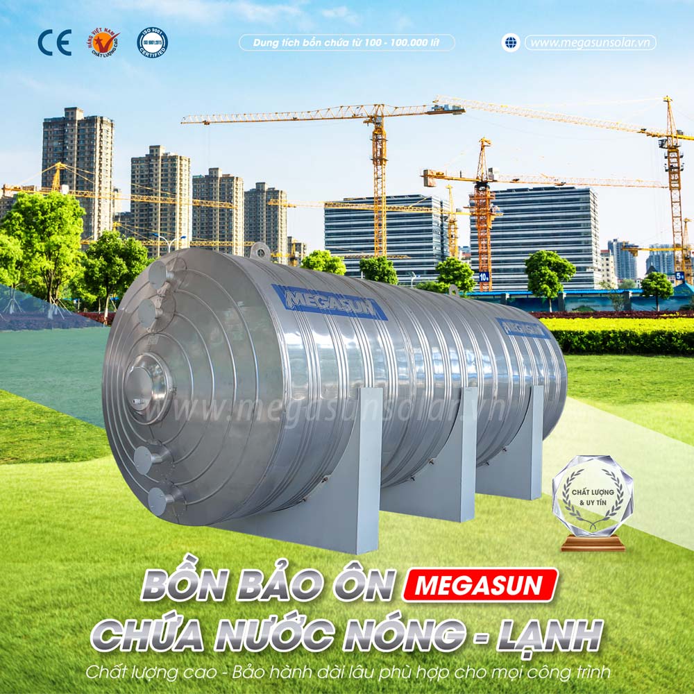 Dung tích bồn bảo ôn cũng ảnh hưởng trực tiếp tới hiệu quả đầu tư