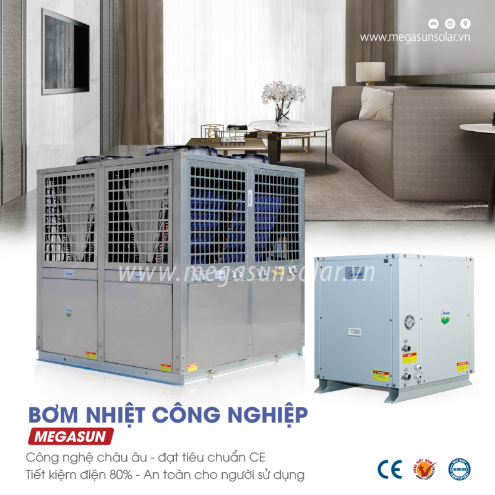 Lợi ích của hệ thống heatpump nước nóng