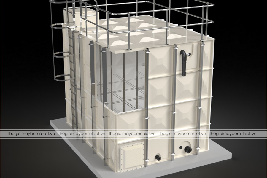 bể composite lắp ghép