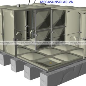 Bể nước lắp ghép GRP