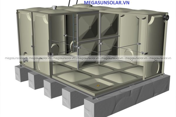 Bể nước lắp ghép GRP