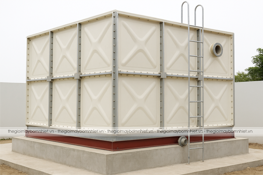 bể composite lắp ghép