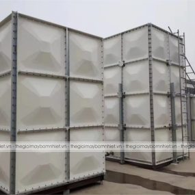 Bể nước lắp ghép vật liệu GRP