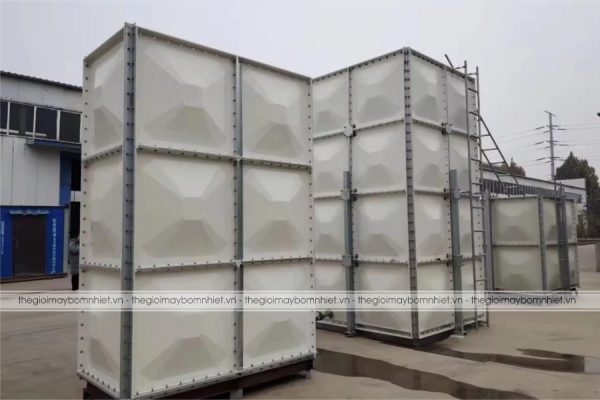 Bể nước lắp ghép vật liệu GRP