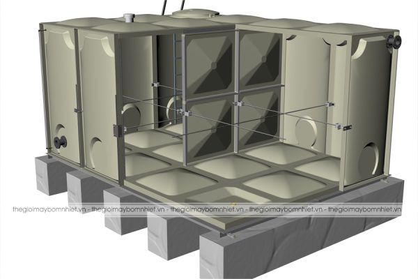 bể composite lắp ghép