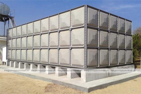 Bể nước lắp ghép vật liệu GRP
