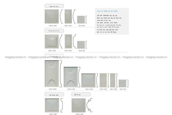 Bể nước lắp ghép GRP