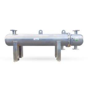 Bộ trao đổi nhiệt nước inox 304 Megasun-HEX-20-U-PN10-304-304-PU-304