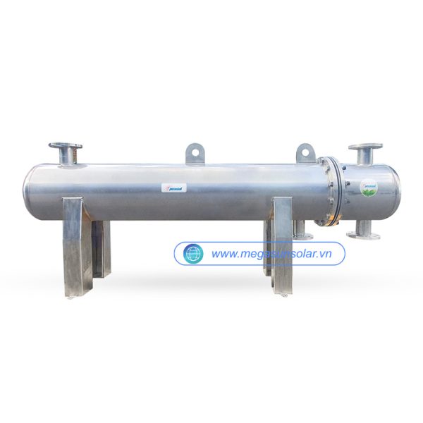Thiết bị trao đổi nhiệt ống chùm inox 316 MEGASUN-HEX-200-U-PN10-316-304-PU-304