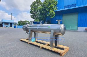 Bộ trao đổi nhiệt heat exchanger MEGASUN-HEX-200-U-PN10-316-304-PU-304