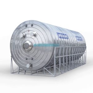 Bồn bảo ôn Megasun đạt chuẩn ASME, giúp giữ nhiệt tối ưu và đảm bảo an toàn tuyệt đối.