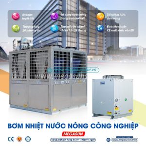 Ưu điểm khi sử dụng máy nước nóng bơm nhiệt heat pump Megasun