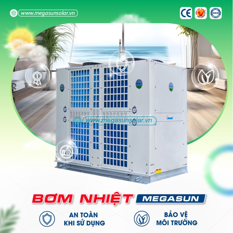 Máy nước nóng bơm nhiệt an toàn cho người sử dụng