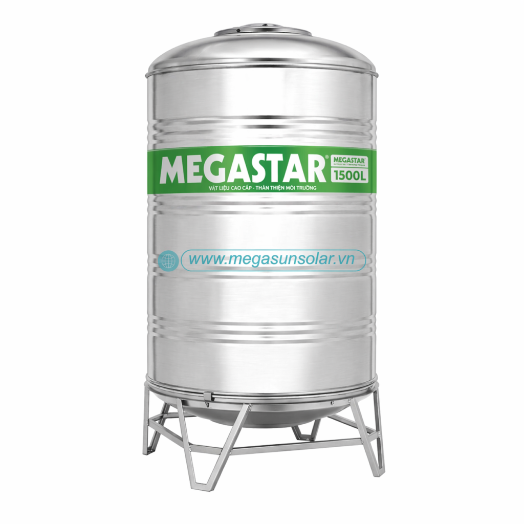 Bồn nước Megastar Eco BLM-1500ED/N dạng đứng