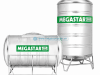 Bồn nước Megastar Eco BLM-2500ED/N Megasun inox 304 2500L