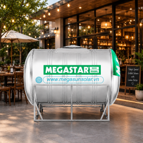 Bồn tròn lạnh inox Megasun Megastar 5000L