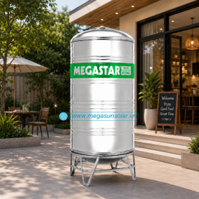 Bồn chứa nước sinh hoạt Megasun Megastar Eco 6000 L bồn đứng
