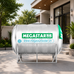 Bồn tròn inox Megasun Megastar 6000L