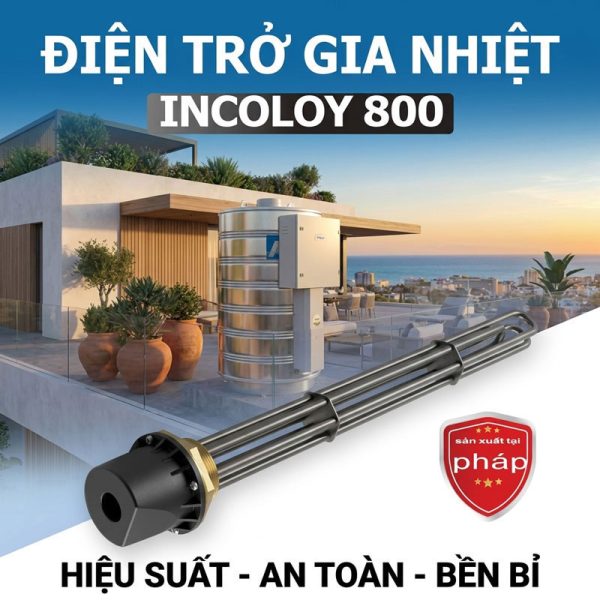 Điện trở Heater Incoloy 800 Megasun MGS-R20K-EU