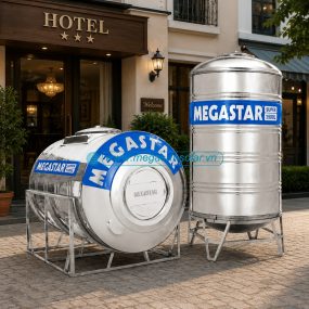Bồn inox Megastar Super 1500L Megasun BLM-1500SD/N
