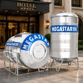 Bồn inox Megastar Super 500L Megasun BLM-500SD/N