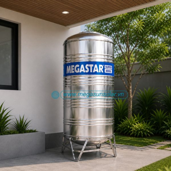 Bồn đứng 4000L Megastar Super Megasun
