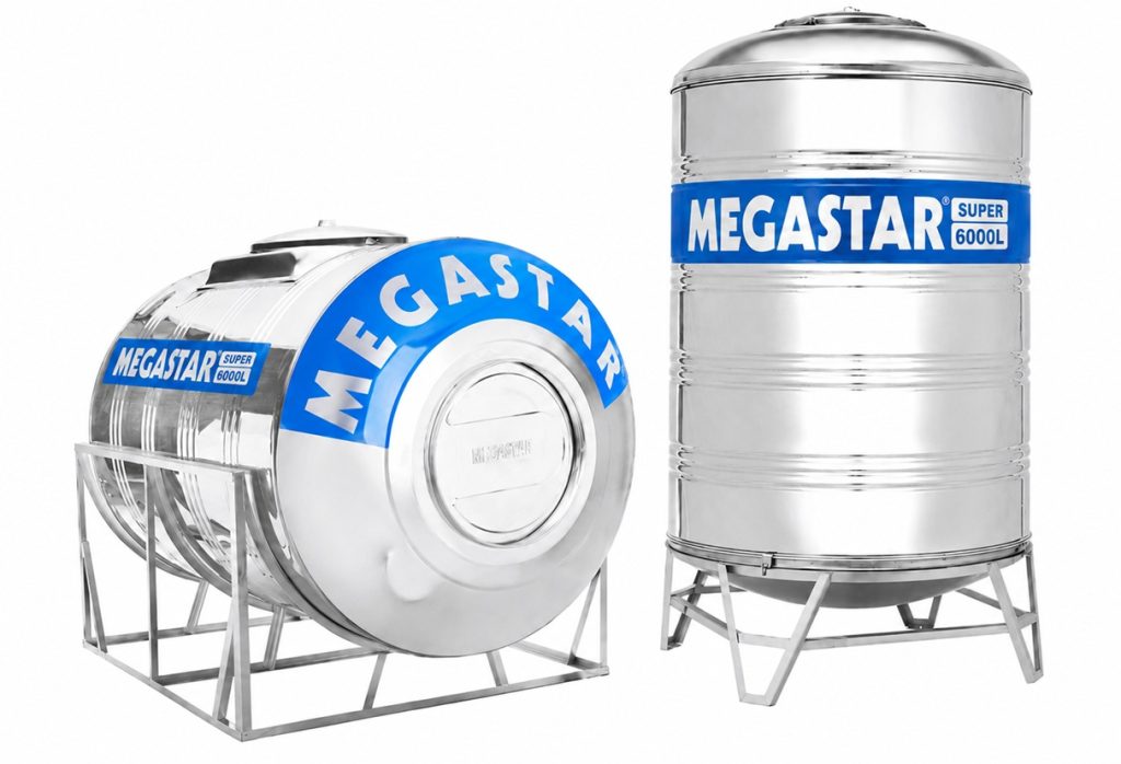 Bồn nước inox Super 6000L Megasun BLM-6000SD/N