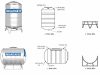 Cấu tạo bồn nước inox Super 6000L gồm 3 bộ phận chính