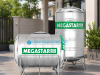 Bồn nước Megastar Eco BLM-3000ED/N Megasun inox 304 3000L