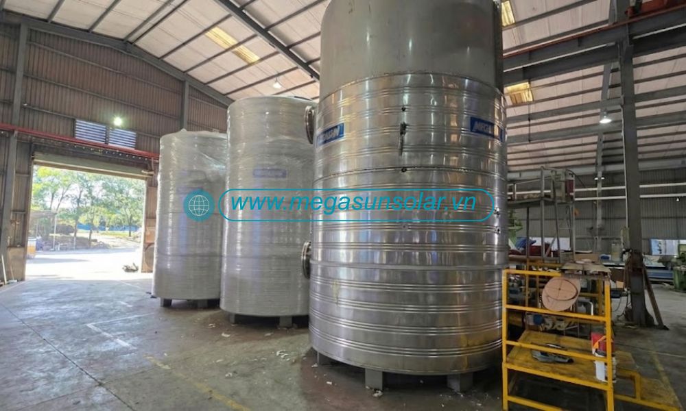 Megasun gần 20 năm kinh nghiệm, dẫn đầu giải pháp tiết kiệm năng lượng: năng lượng mặt trời, heat pump, bồn inox