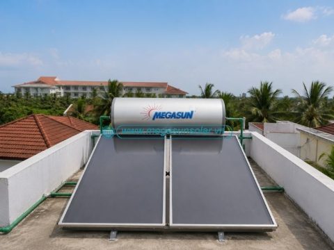 Hướng dẫn kỹ thuật lắp đặt chi tiết hệ thống máy nước nóng NLMT tấm phẳng Megasun