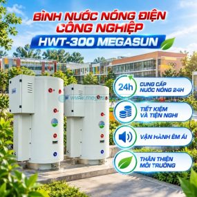 Bình nước nóng điện công nghiệp HWT-300 Megasun