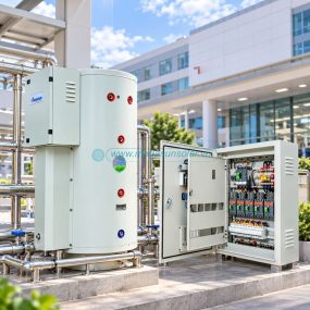 Các phụ kiện có trong tủ điều khiểm máy nước nóng Megasun 250l HWT-250