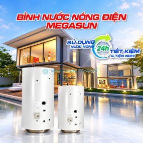Bình nước nóng điện công nghiệp Megasun 150L HWT-150