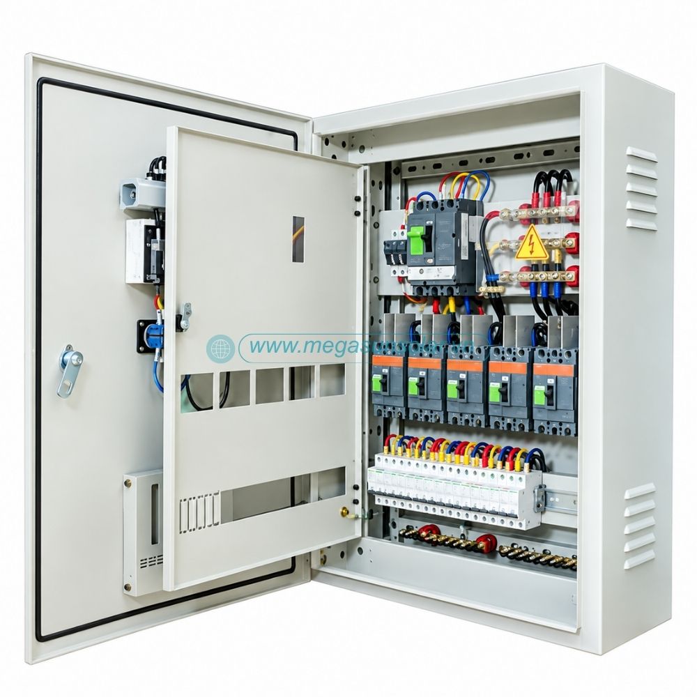 Tủ điều khiển của bình nóng điện công nghiệp 100L